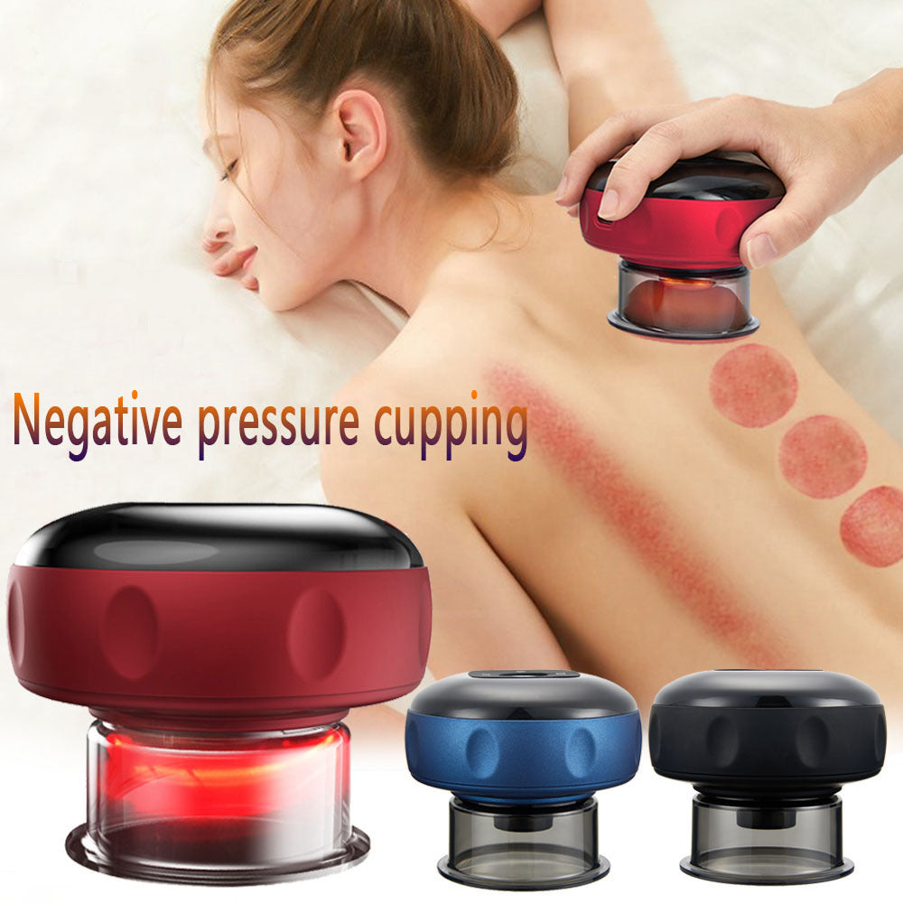 Electric Vacuum Cupping, Body Massage, Anti-Cellulite Cups, Therapy