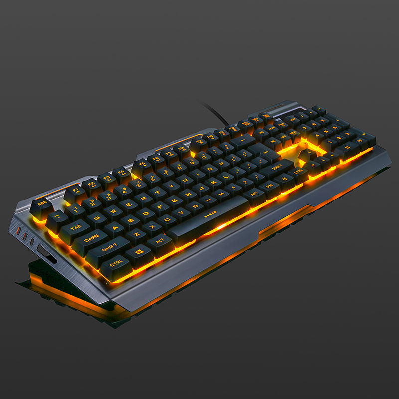 Wired gaming keyboard for computer