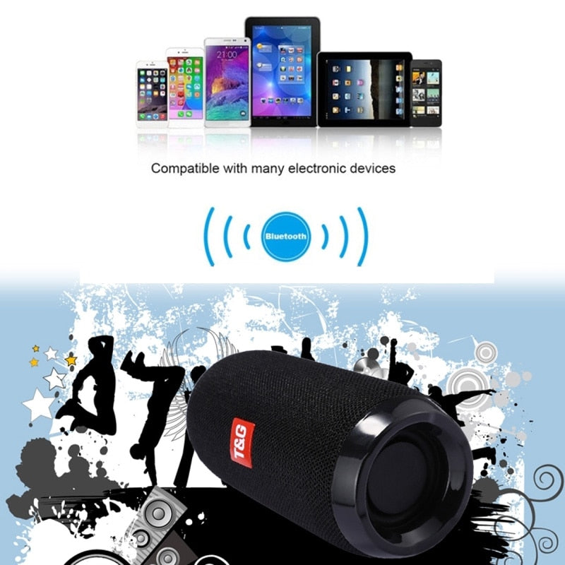 Wireless Bluetooth Speaker 10W Waterproof Subwoofer