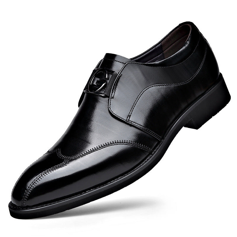 Stylish and versatile men's leather shoes