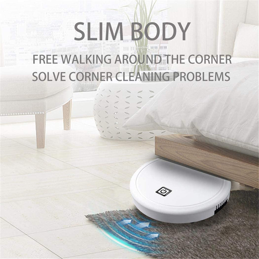 3 in 1 Robot Vacuum Cleaner Multifunctional Smart Floor Cleaner USB Rechargeable Wet Dry Vacuum Cleaner