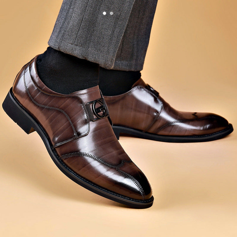 Stylish and versatile men's leather shoes