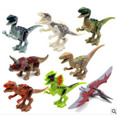 mini dinosaur building blocks