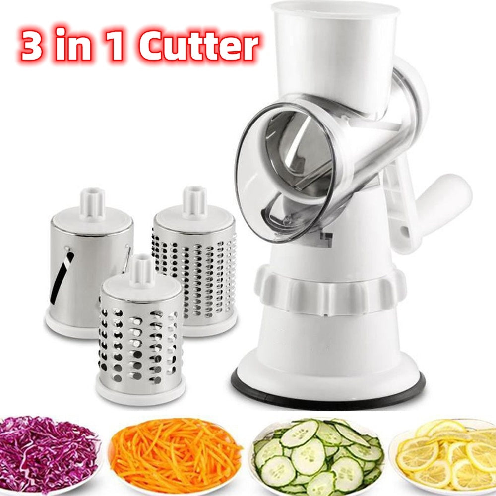 3 in 1 manual vegetable cutter